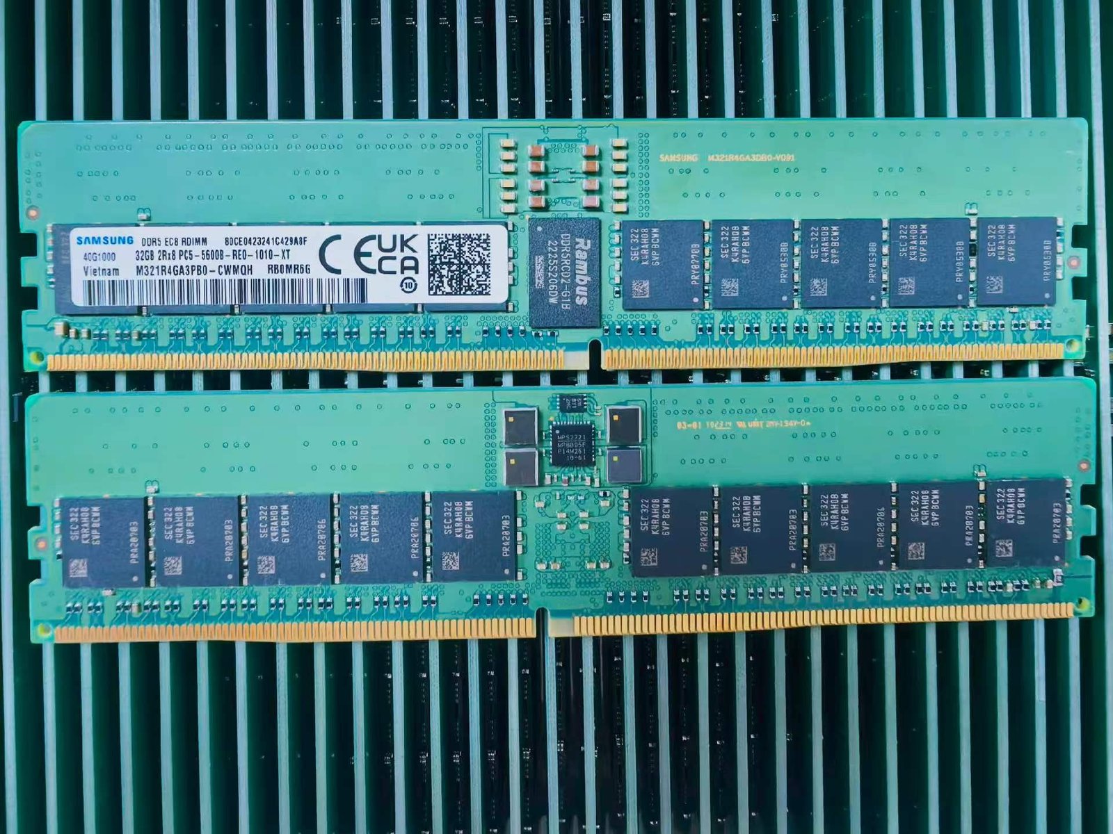 Server memory across the range
